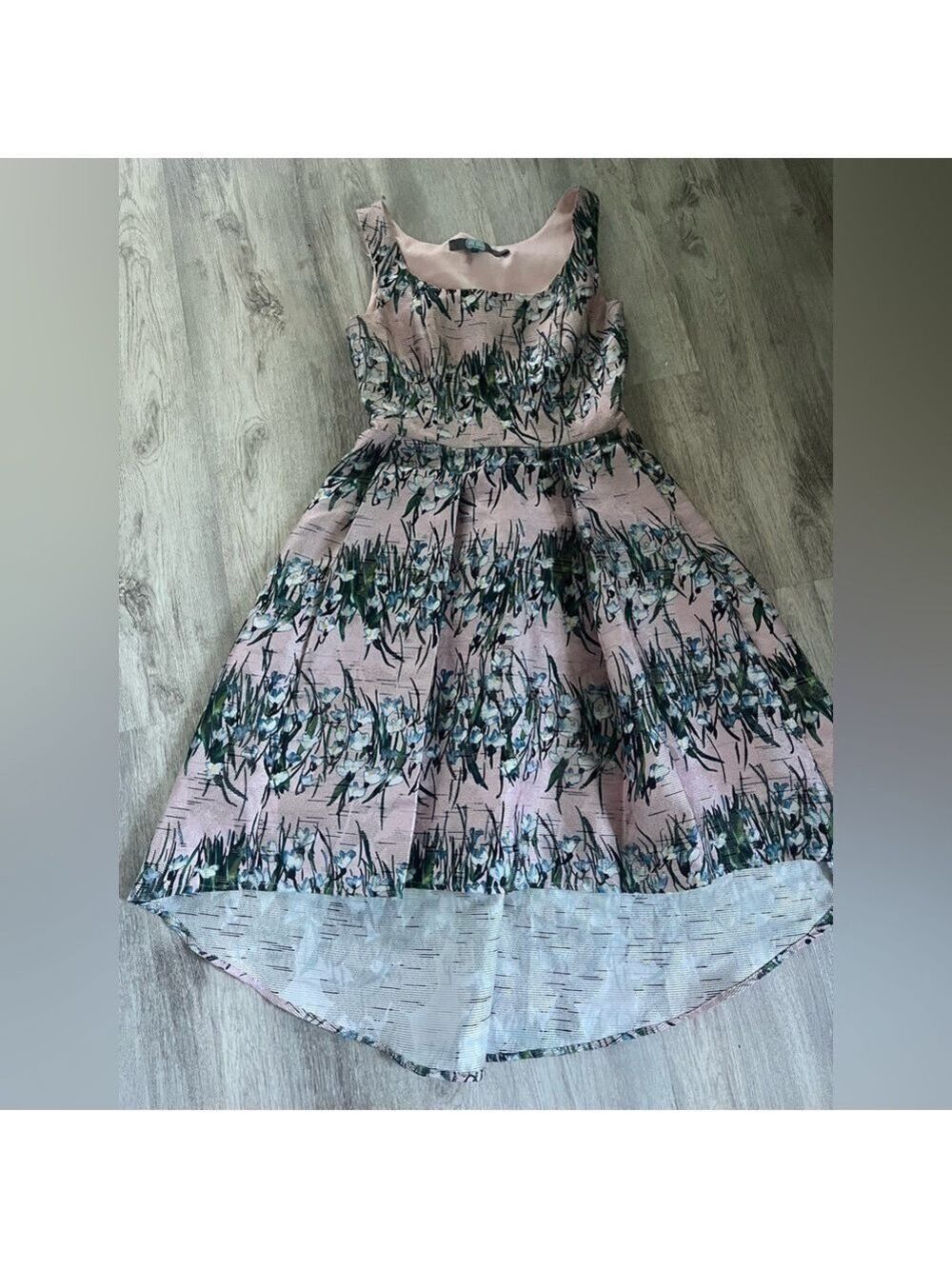 Eva Franco High-Low cocktail dress XS *FLAW**